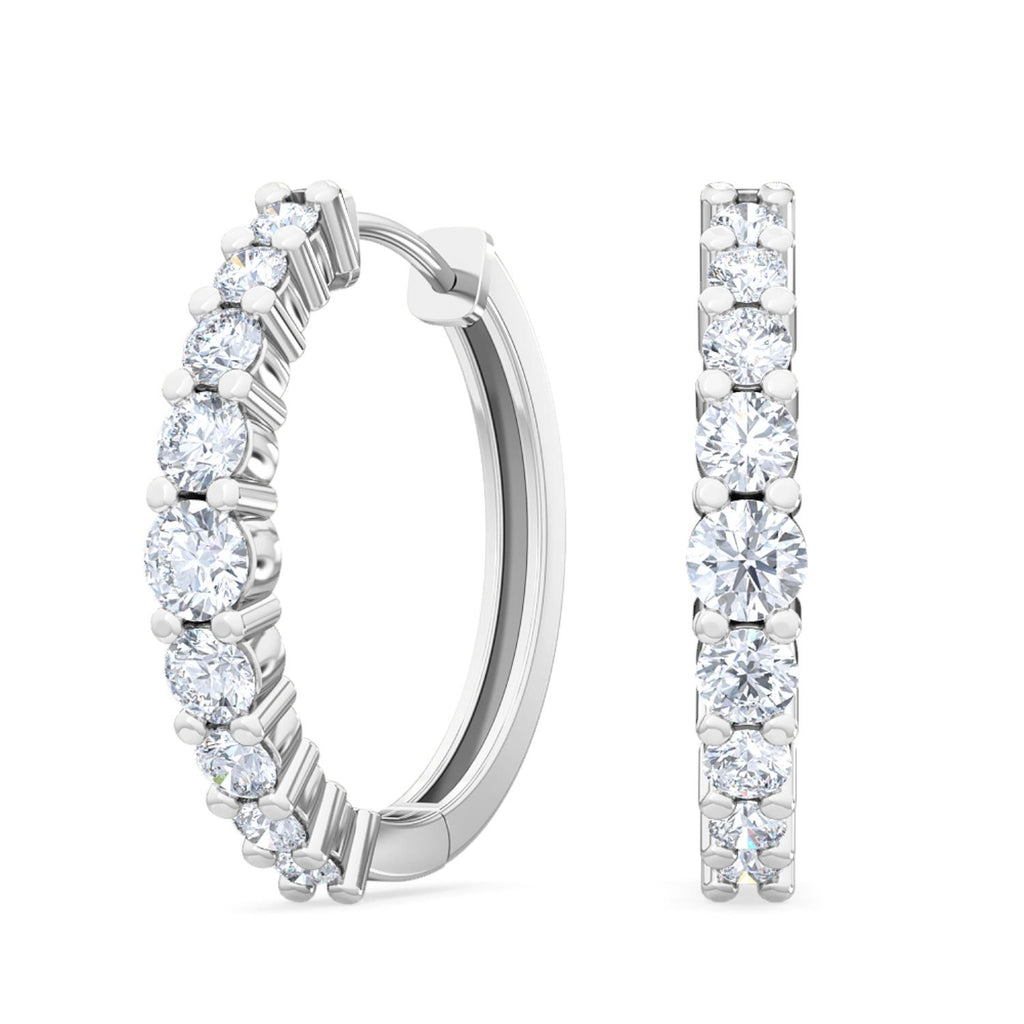 Lab Grown Diamond EARRINGS 0.68 ctw E31873-0.68CT
