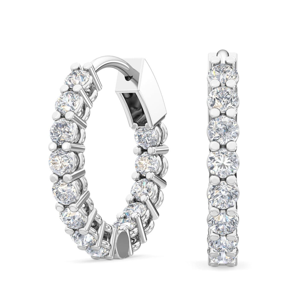 Lab Grown Diamond EARRINGS 0.66 ctw E31874-0.68CT