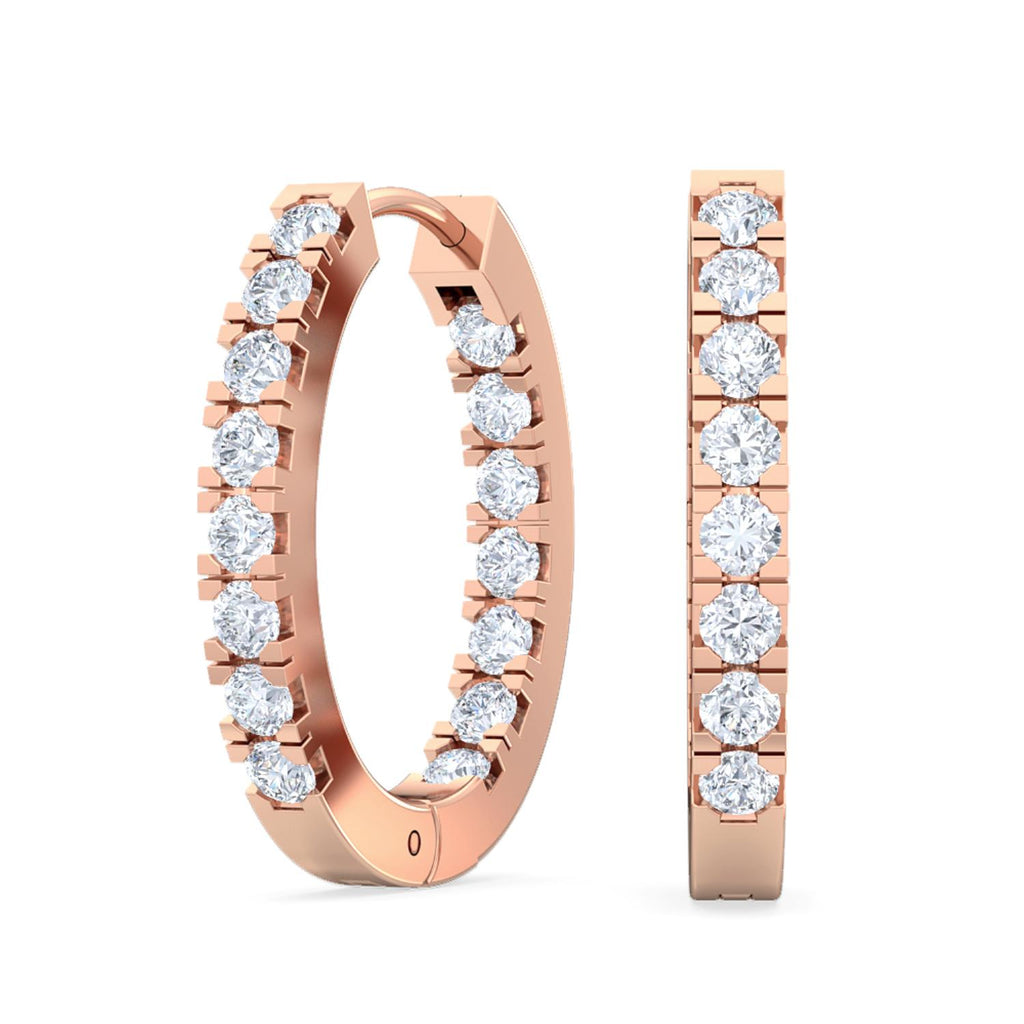Lab Grown Diamond EARRINGS 0.47 ctw E31875-0.50CT