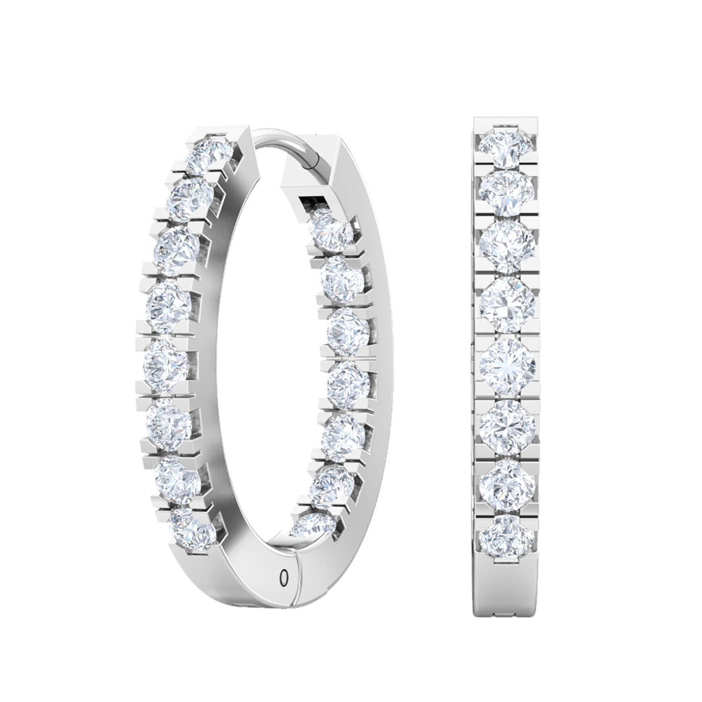 Lab Grown Diamond EARRINGS 0.47 ctw E31875-0.50CT