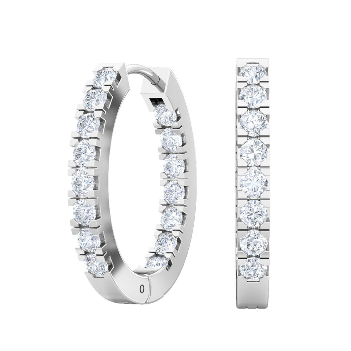 Lab Grown Diamond EARRINGS 0.47 ctw E31875-0.50CT