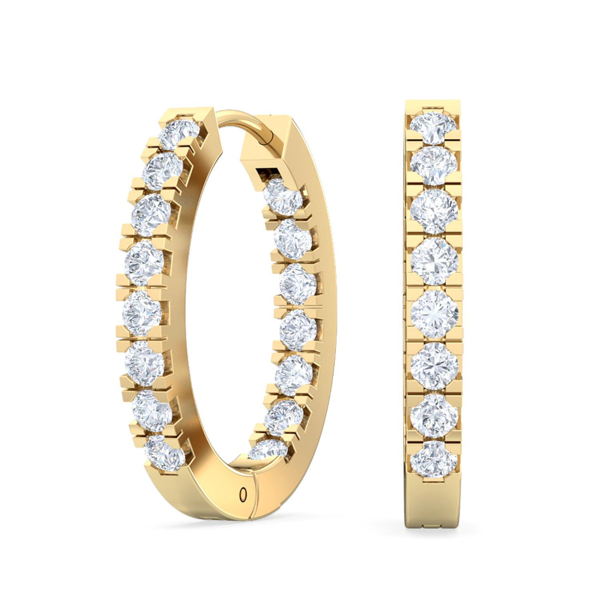 Lab Grown Diamond EARRINGS 0.47 ctw E31875-0.50CT