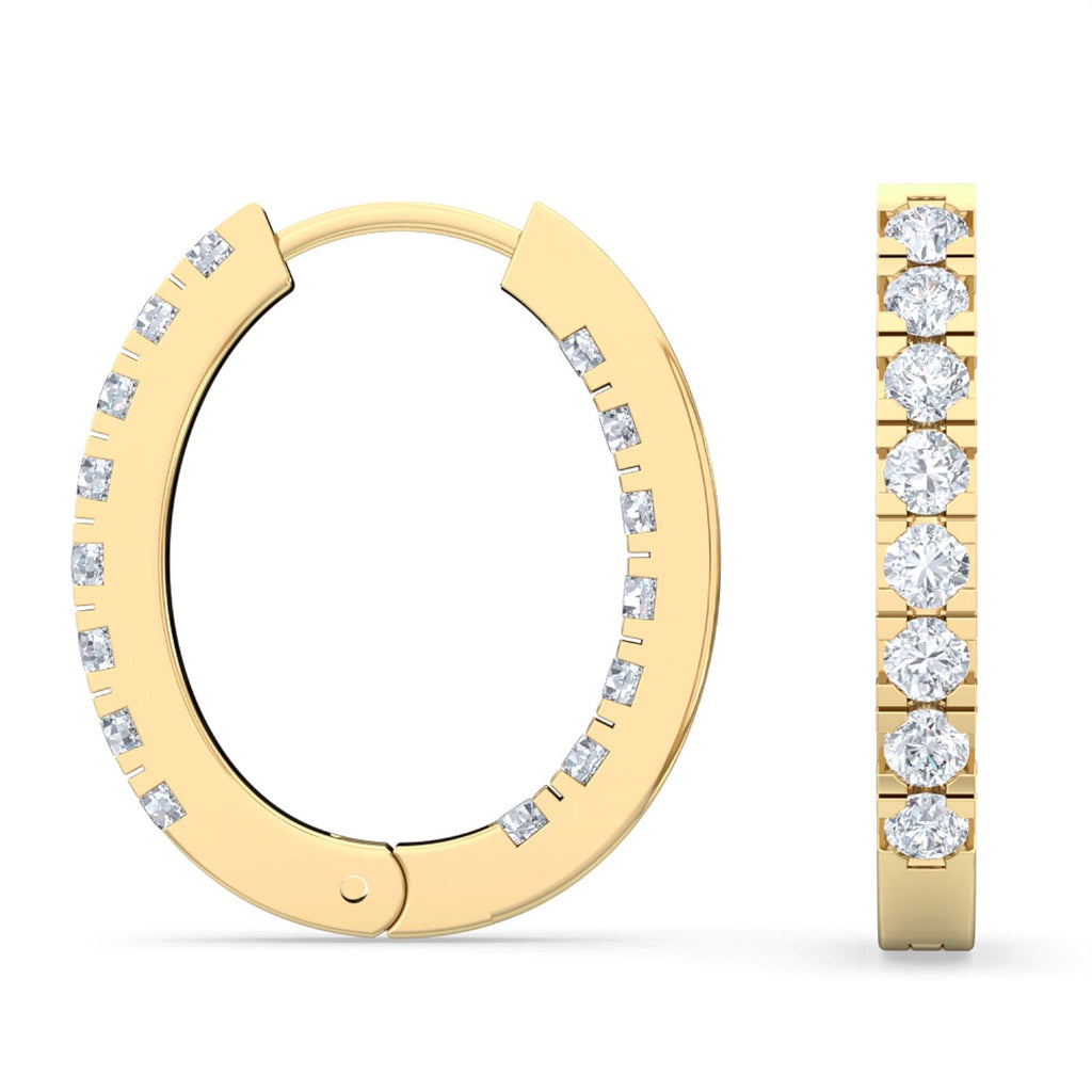 Lab Grown Diamond EARRINGS 0.47 ctw E31875-0.50CT