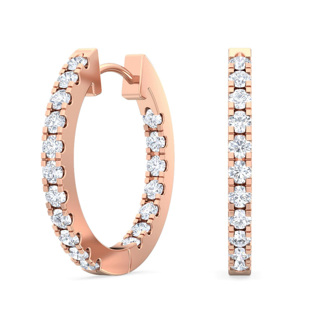Lab Grown Diamond EARRINGS 0.48 ctw E31877-0.50CT