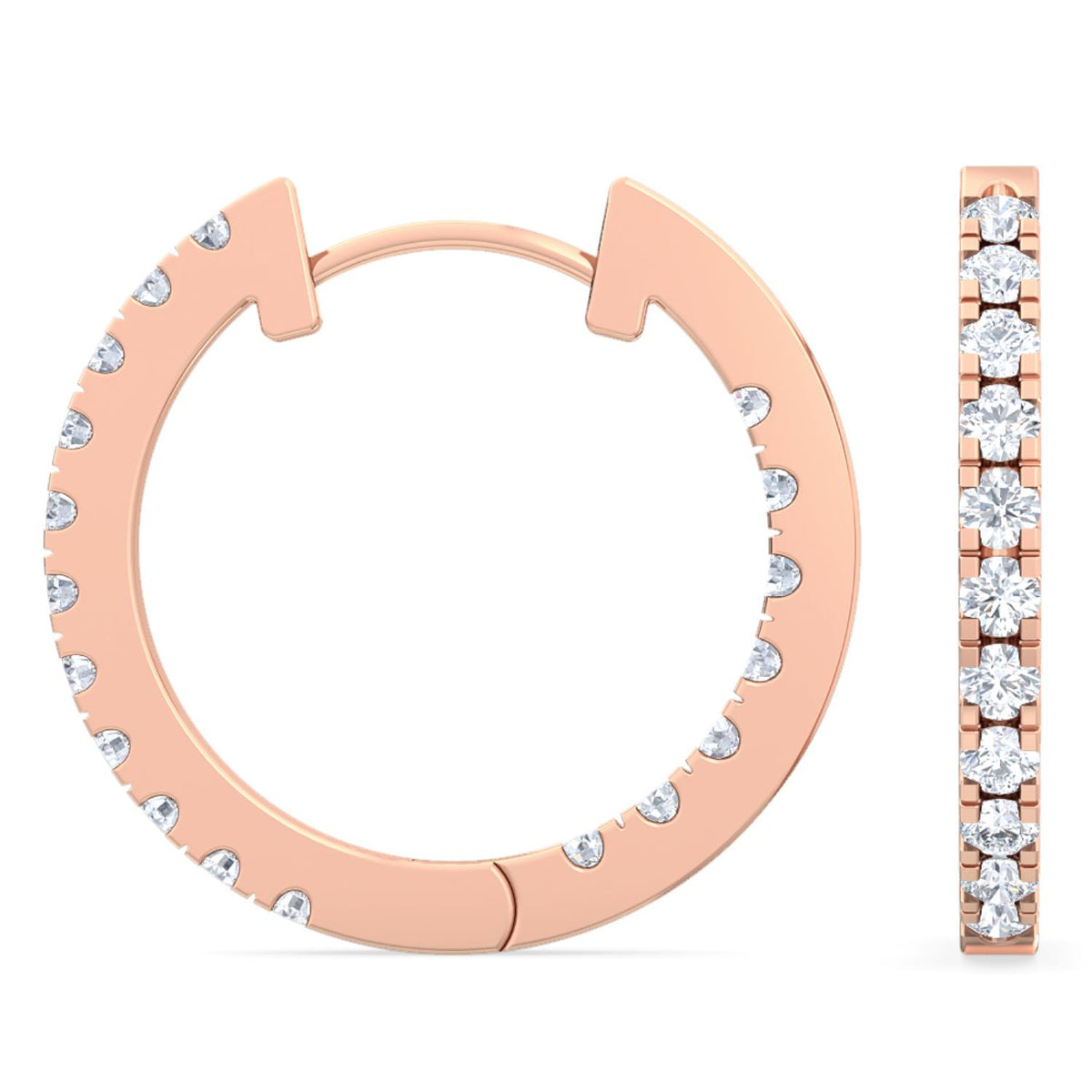 Lab Grown Diamond EARRINGS 0.48 ctw E31877-0.50CT