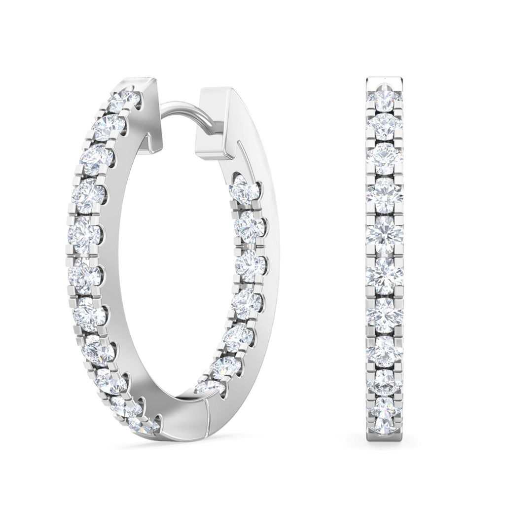 Lab Grown Diamond EARRINGS 0.48 ctw E31877-0.50CT
