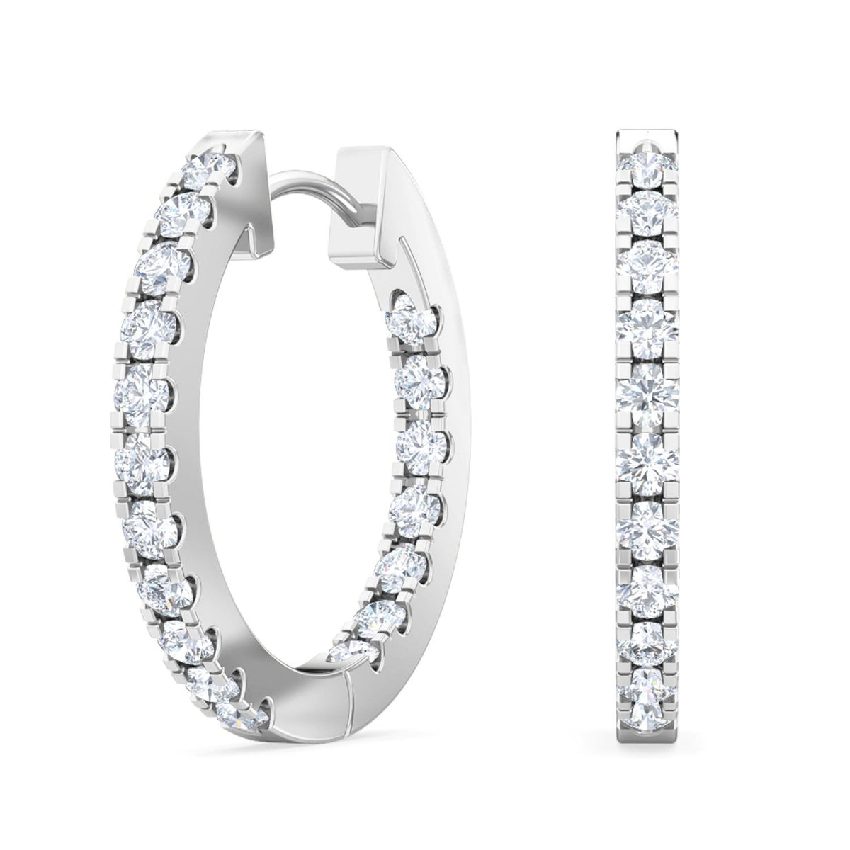Lab Grown Diamond EARRINGS 0.48 ctw E31877-0.50CT