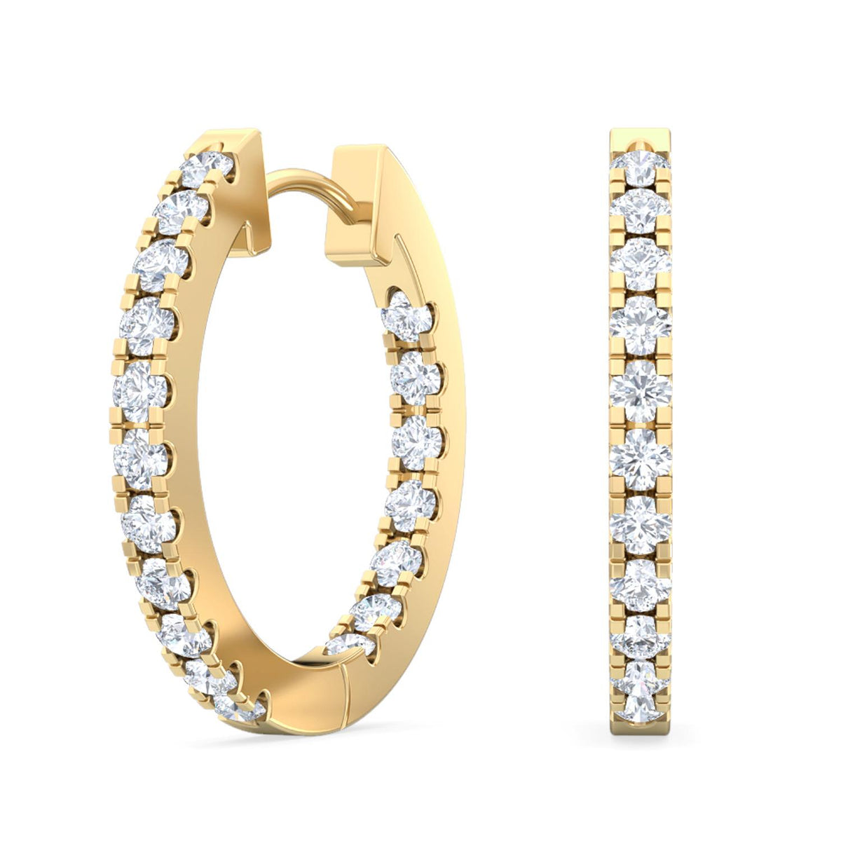 Lab Grown Diamond EARRINGS 0.48 ctw E31877-0.50CT