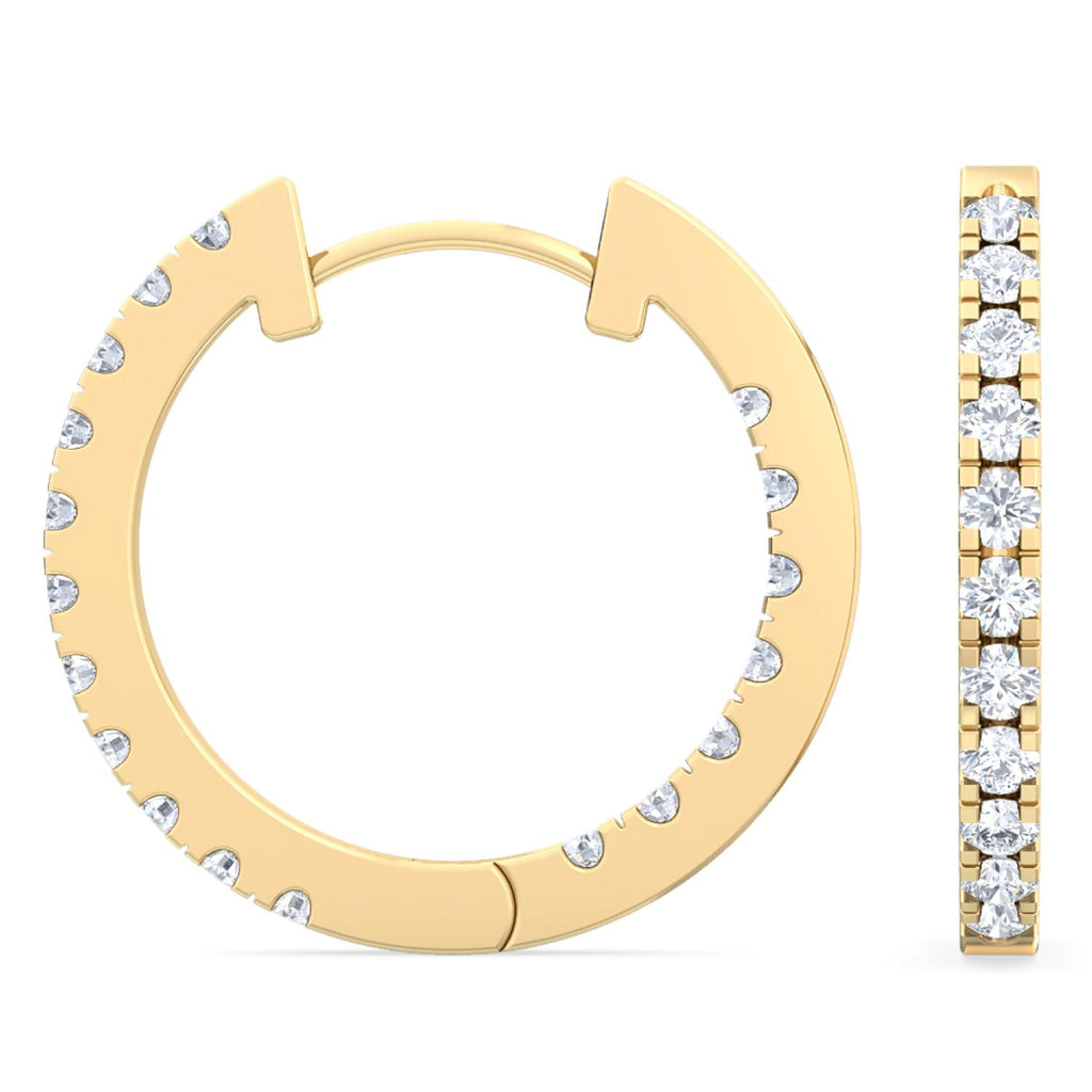 Lab Grown Diamond EARRINGS 0.48 ctw E31877-0.50CT