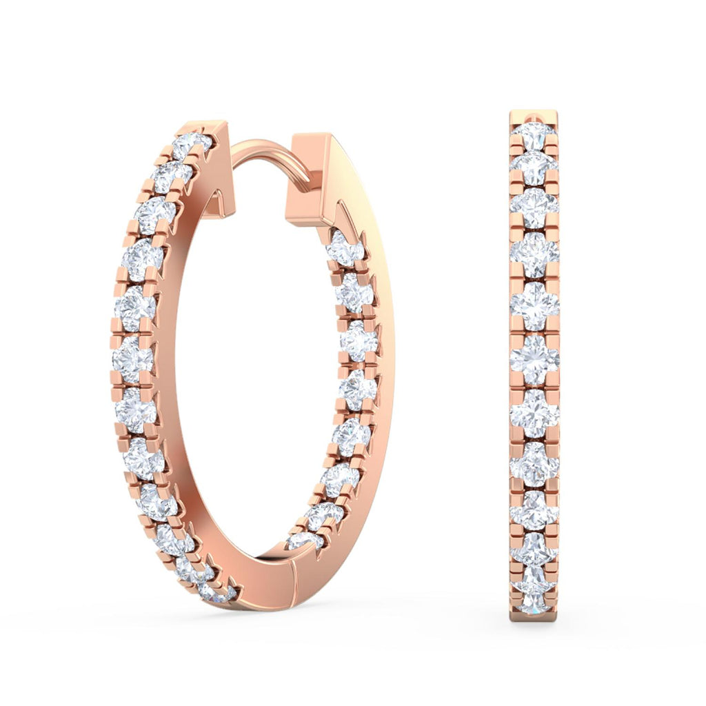 Lab Grown Diamond EARRINGS 0.36 ctw E31878-0.33CT