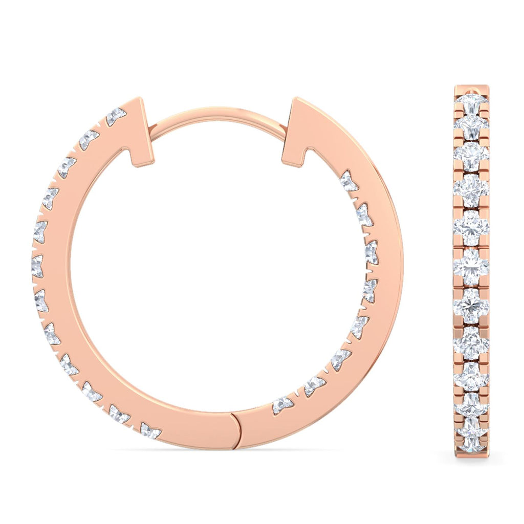 Lab Grown Diamond EARRINGS 0.36 ctw E31878-0.33CT