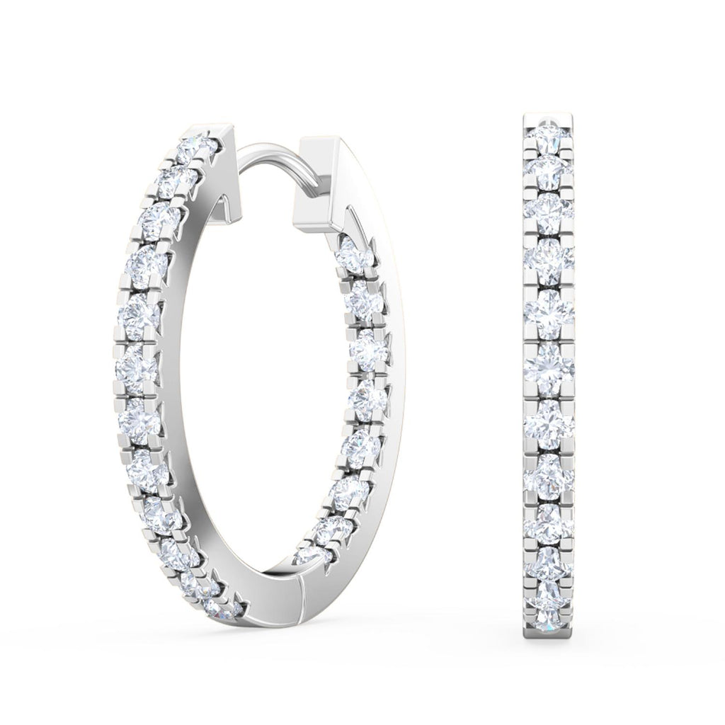 Lab Grown Diamond EARRINGS 0.36 ctw E31878-0.33CT