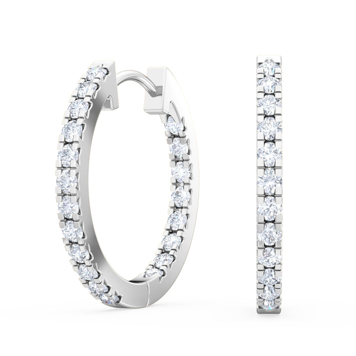Lab Grown Diamond EARRINGS 0.36 ctw E31878-0.33CT