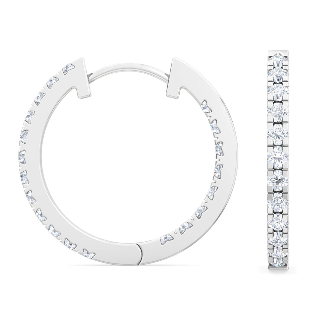 Lab Grown Diamond EARRINGS 0.36 ctw E31878-0.33CT