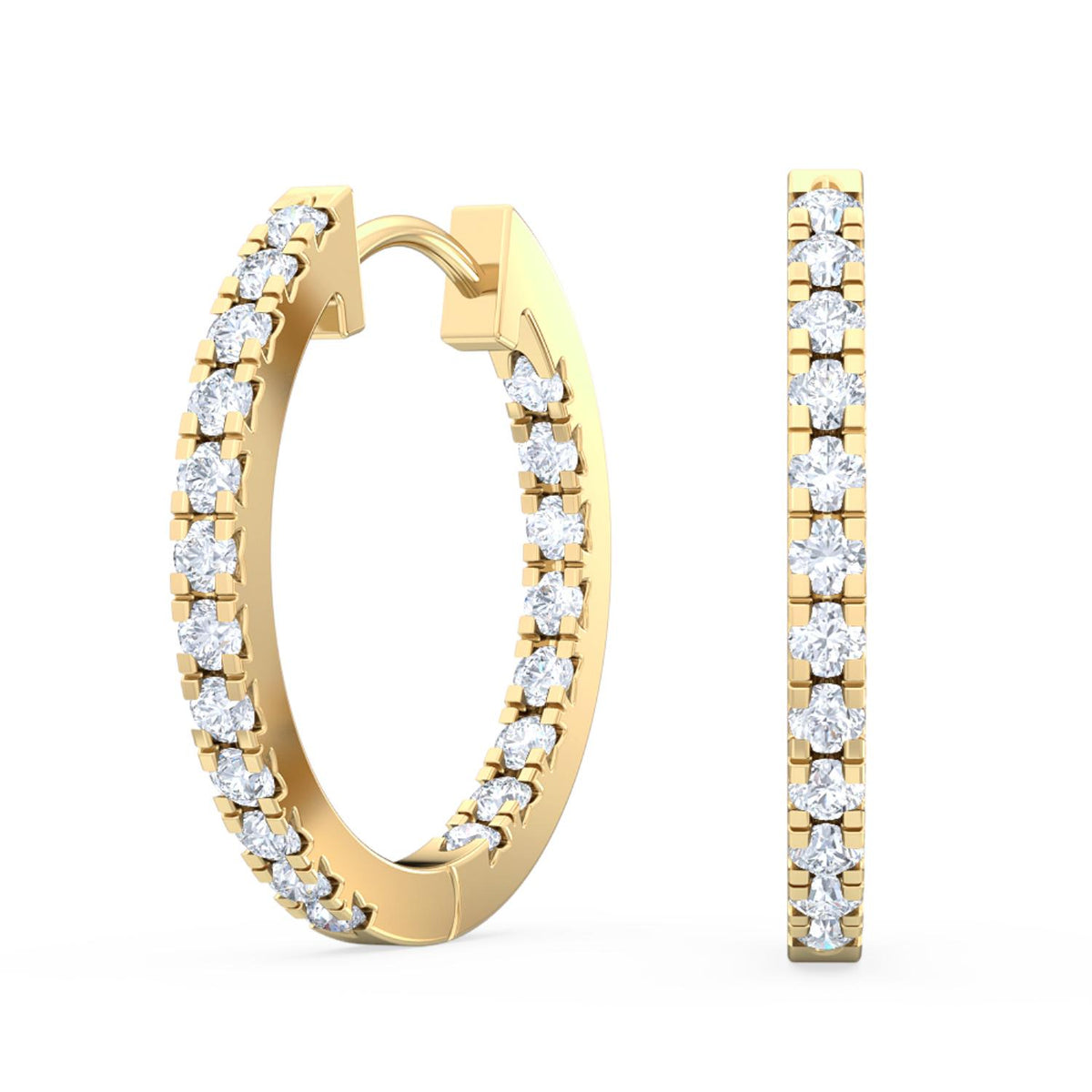 Lab Grown Diamond EARRINGS 0.36 ctw E31878-0.33CT