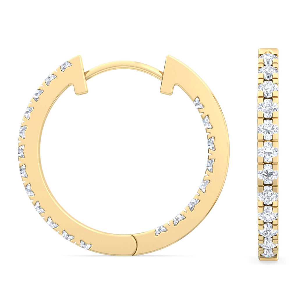 Lab Grown Diamond EARRINGS 0.36 ctw E31878-0.33CT