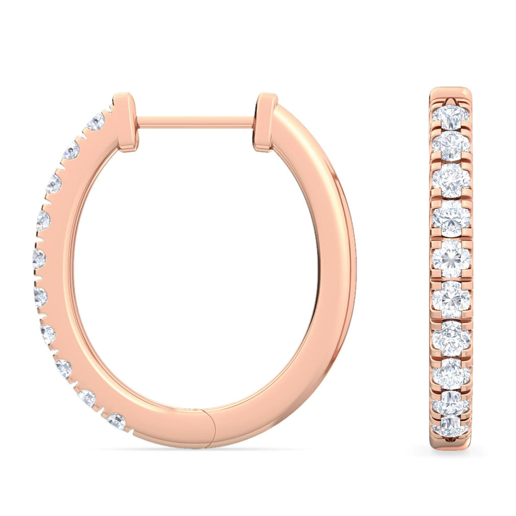 Lab Grown Diamond EARRINGS 0.44 ctw E31880-0.50CT