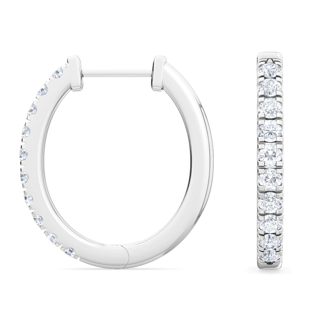 Lab Grown Diamond EARRINGS 0.44 ctw E31880-0.50CT