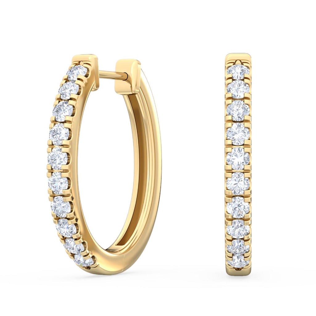Lab Grown Diamond EARRINGS 0.44 ctw E31880-0.50CT