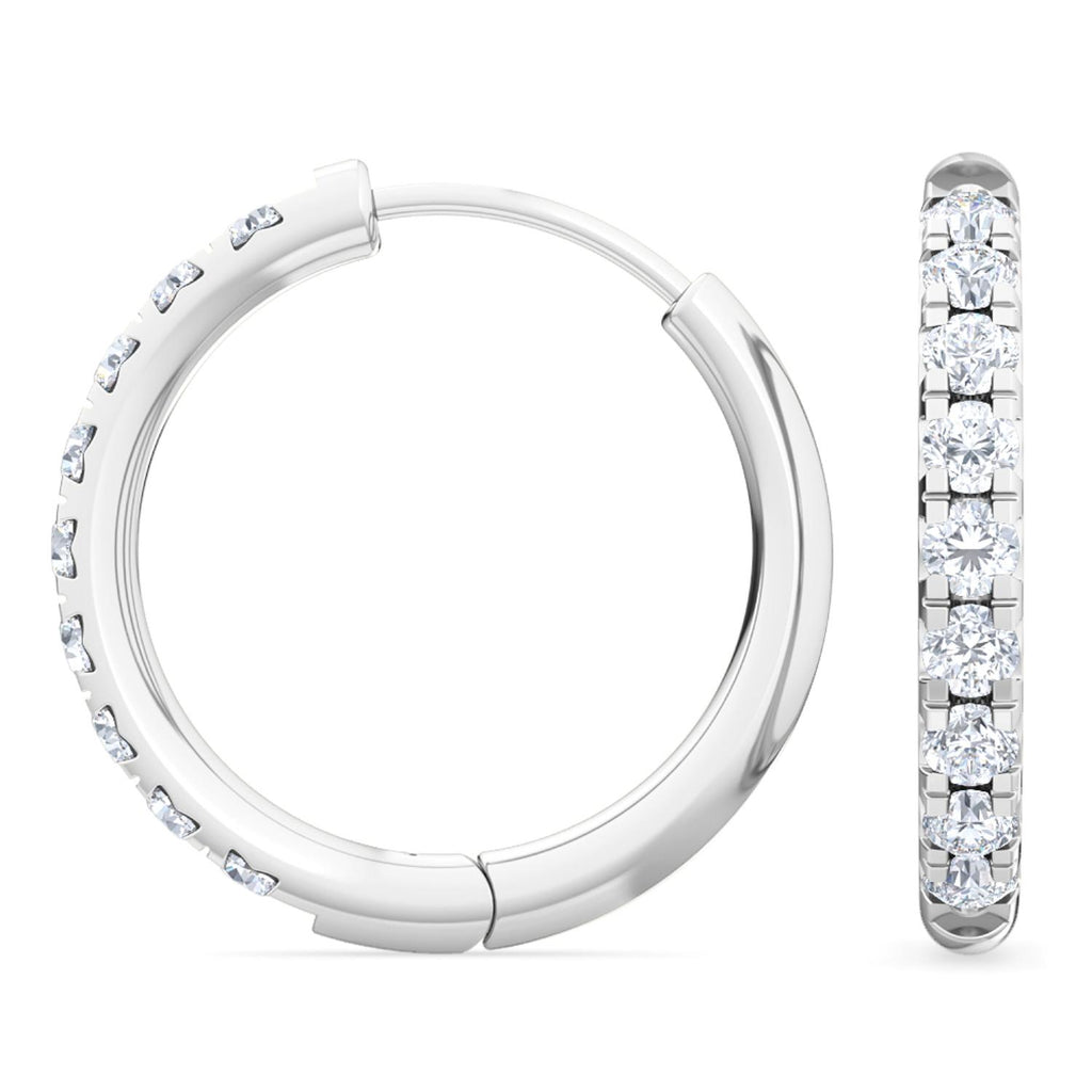 Lab Grown Diamond EARRINGS 0.39 ctw E31881-0.38CT