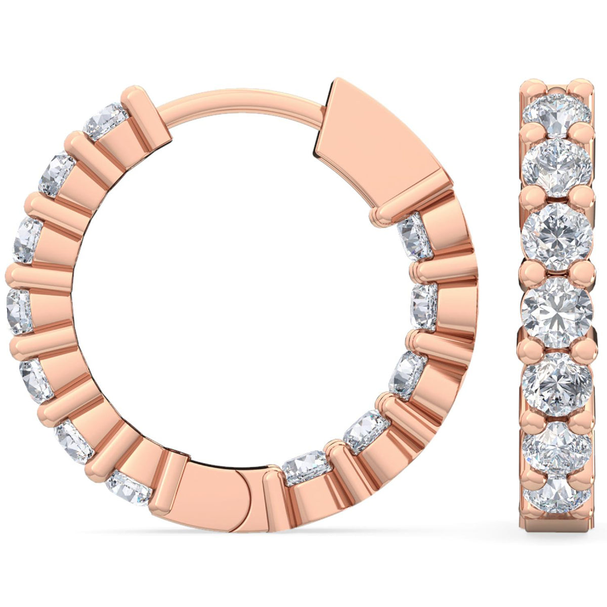 Lab Grown Diamond EARRINGS 1.00 ctw E31883-1