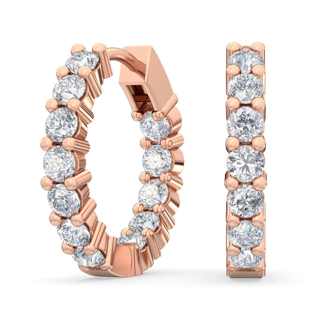Lab Grown Diamond EARRINGS 1.00 ctw E31883-1