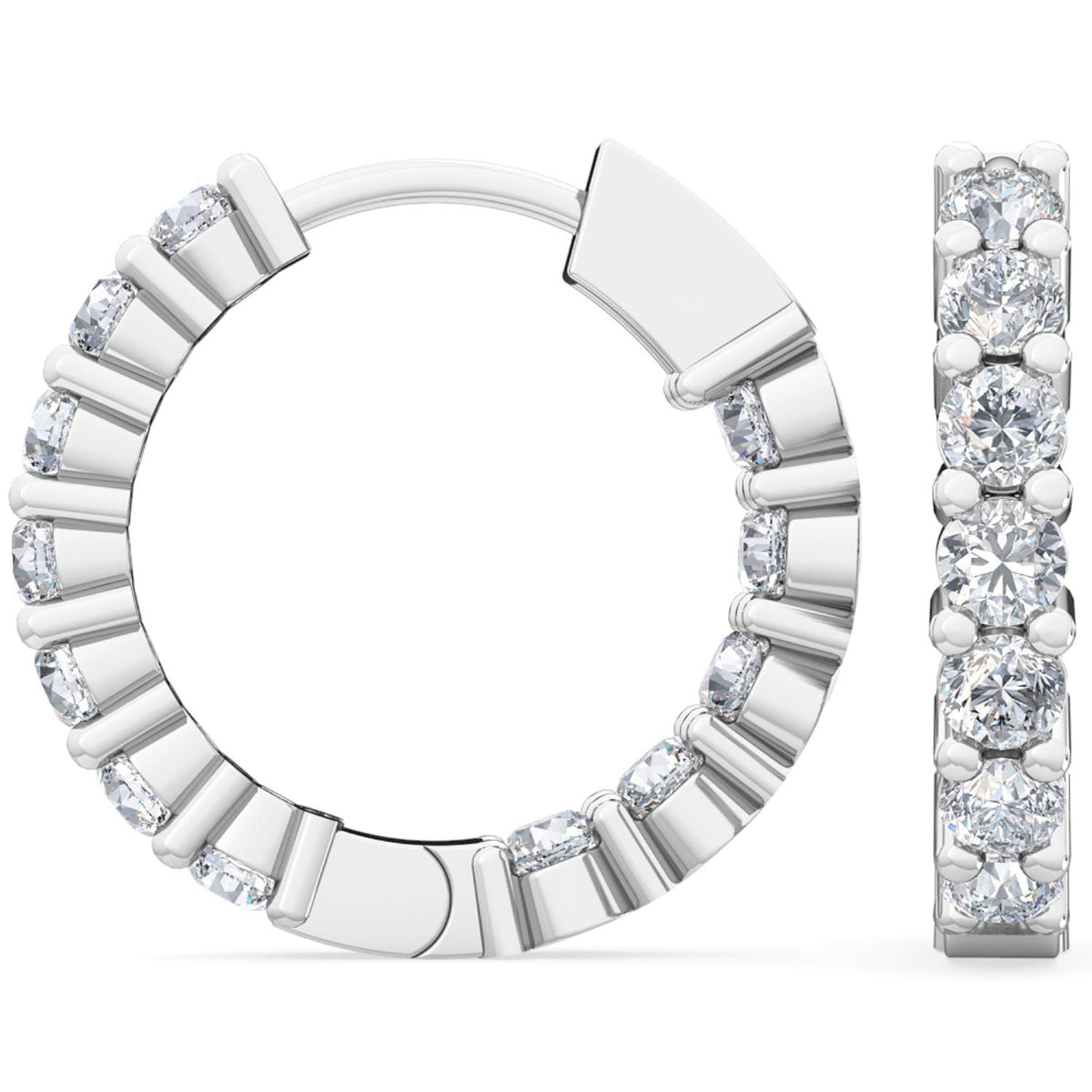 Lab Grown Diamond EARRINGS 1.00 ctw E31883-1