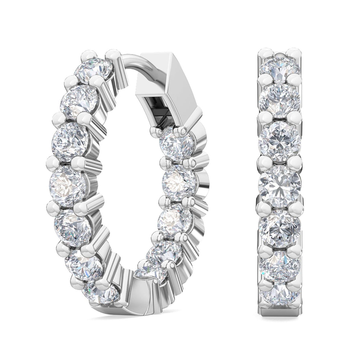 Lab Grown Diamond EARRINGS 1.00 ctw E31883-1