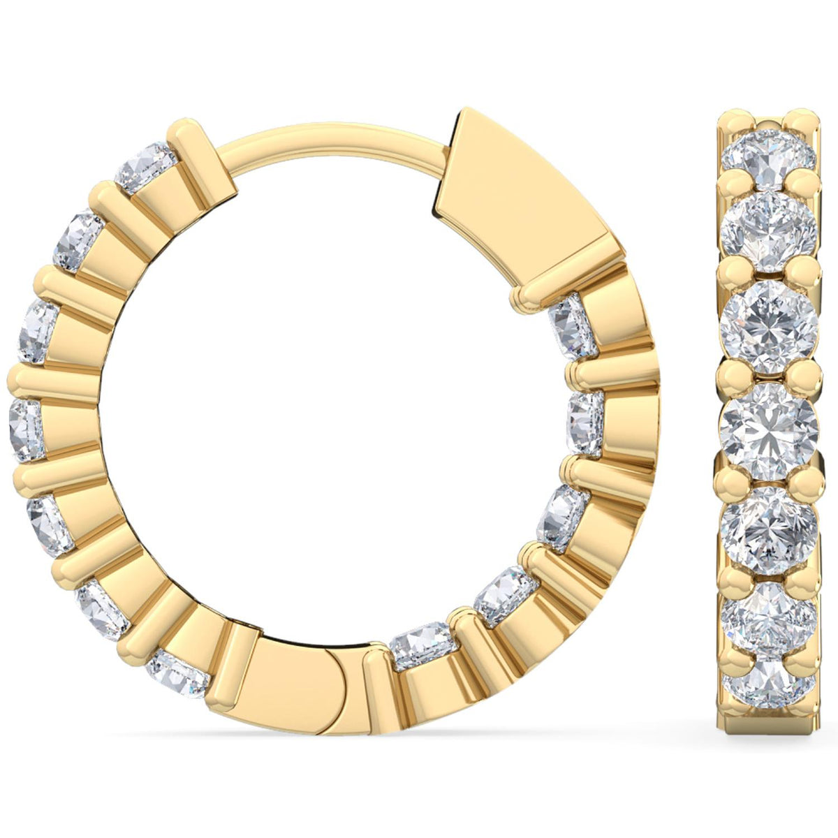 Lab Grown Diamond EARRINGS 1.00 ctw E31883-1