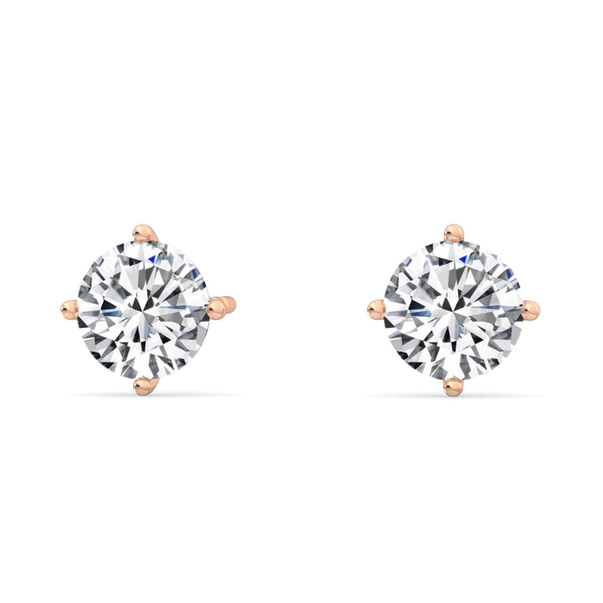 Lab Grown Diamond EARRINGS 1.04 ctw E31893-1