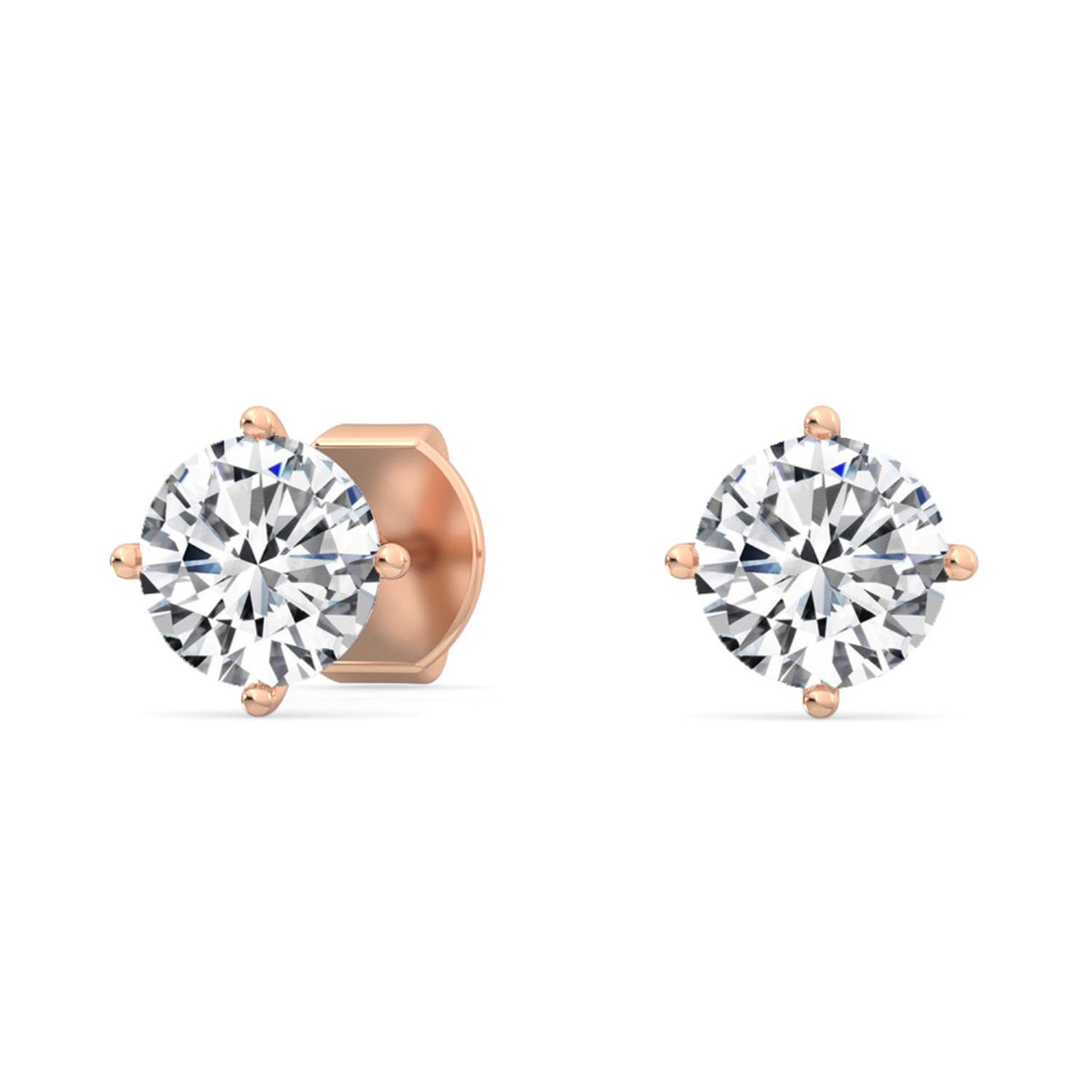 Lab Grown Diamond EARRINGS 1.04 ctw E31893-1