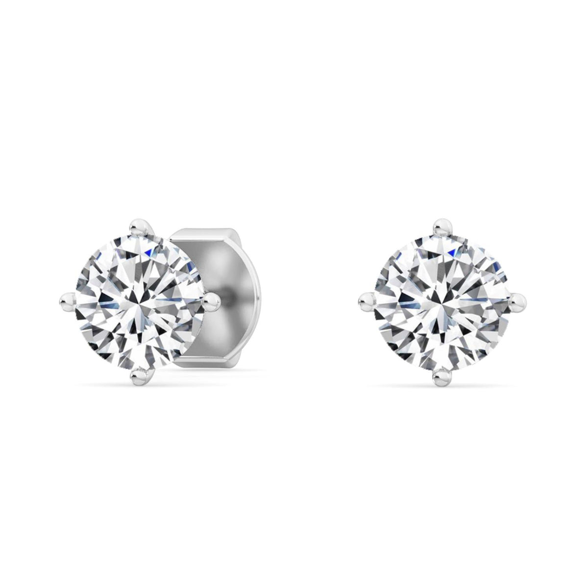 Lab Grown Diamond EARRINGS 1.04 ctw E31893-1