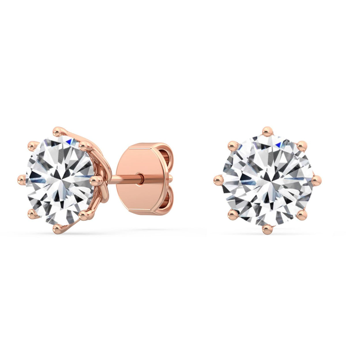 Lab Grown Diamond EARRINGS 2.11 ctw E31896-2