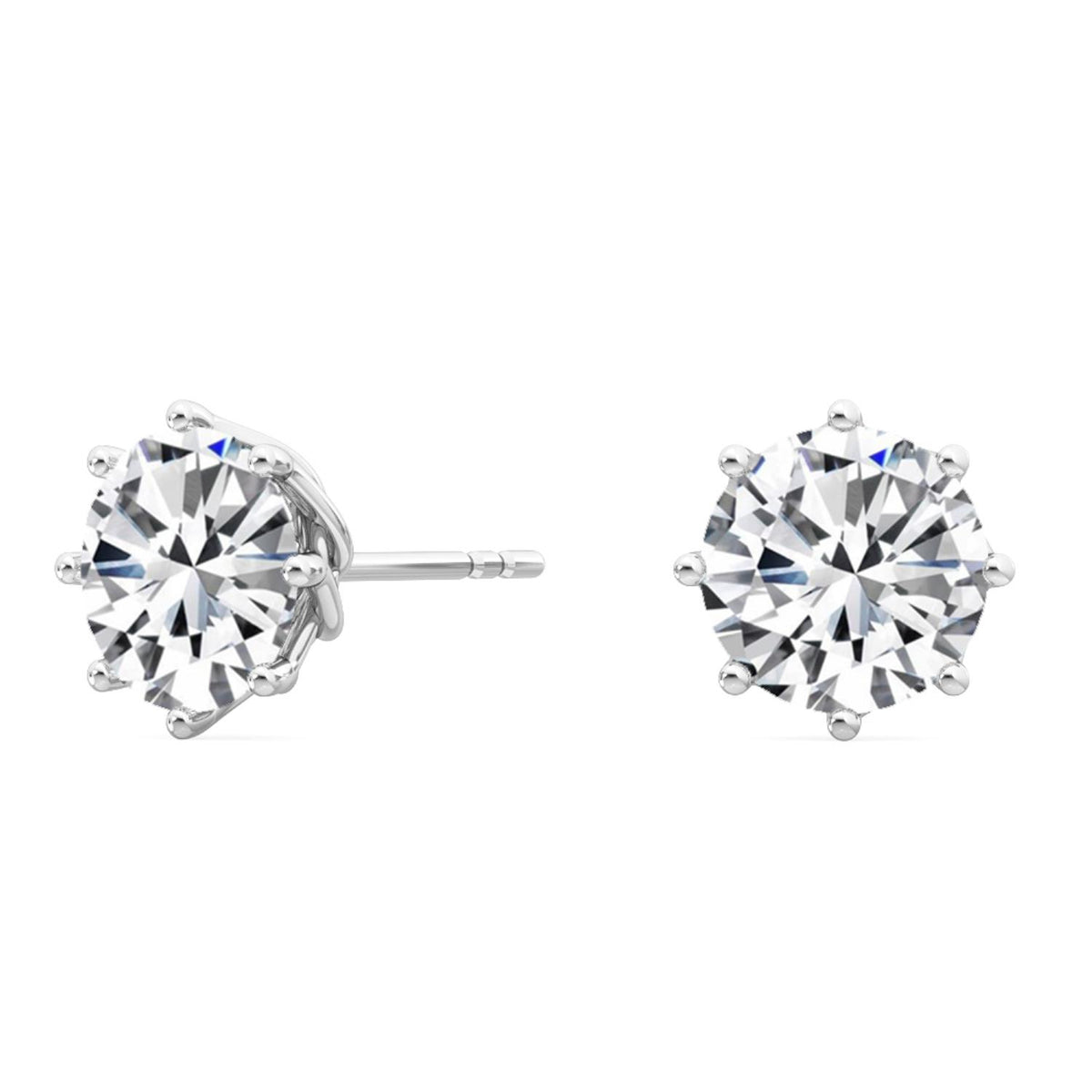 Lab Grown Diamond EARRINGS 2.11 ctw E31896-2