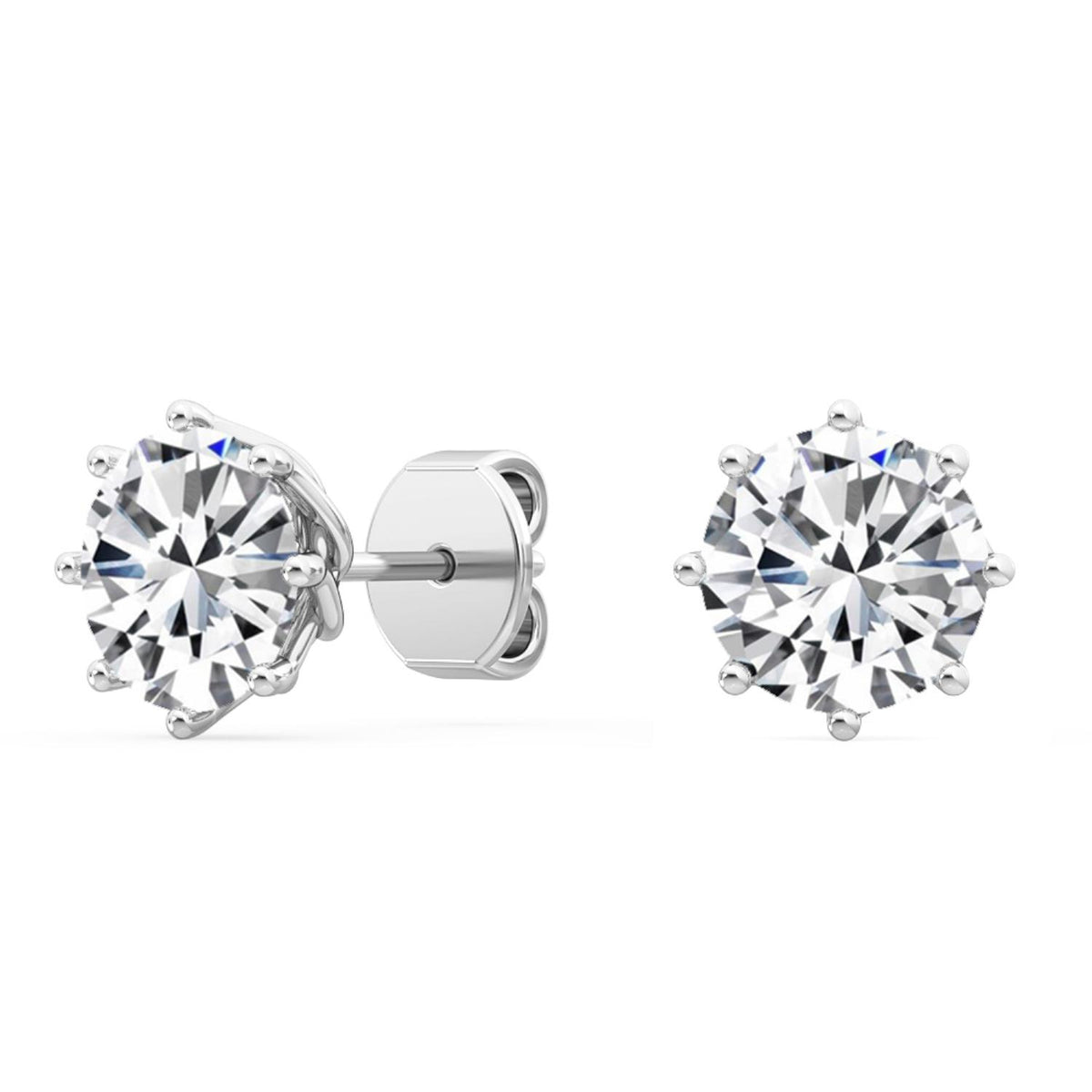 Lab Grown Diamond EARRINGS 2.11 ctw E31896-2