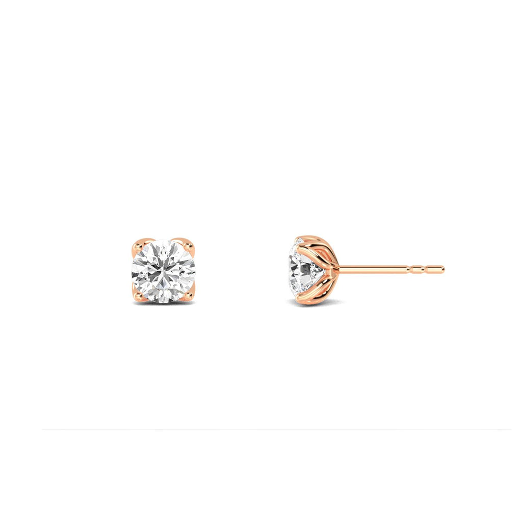 Lab Grown Diamond EARRINGS 0.83 ctw E31899-0.75CT