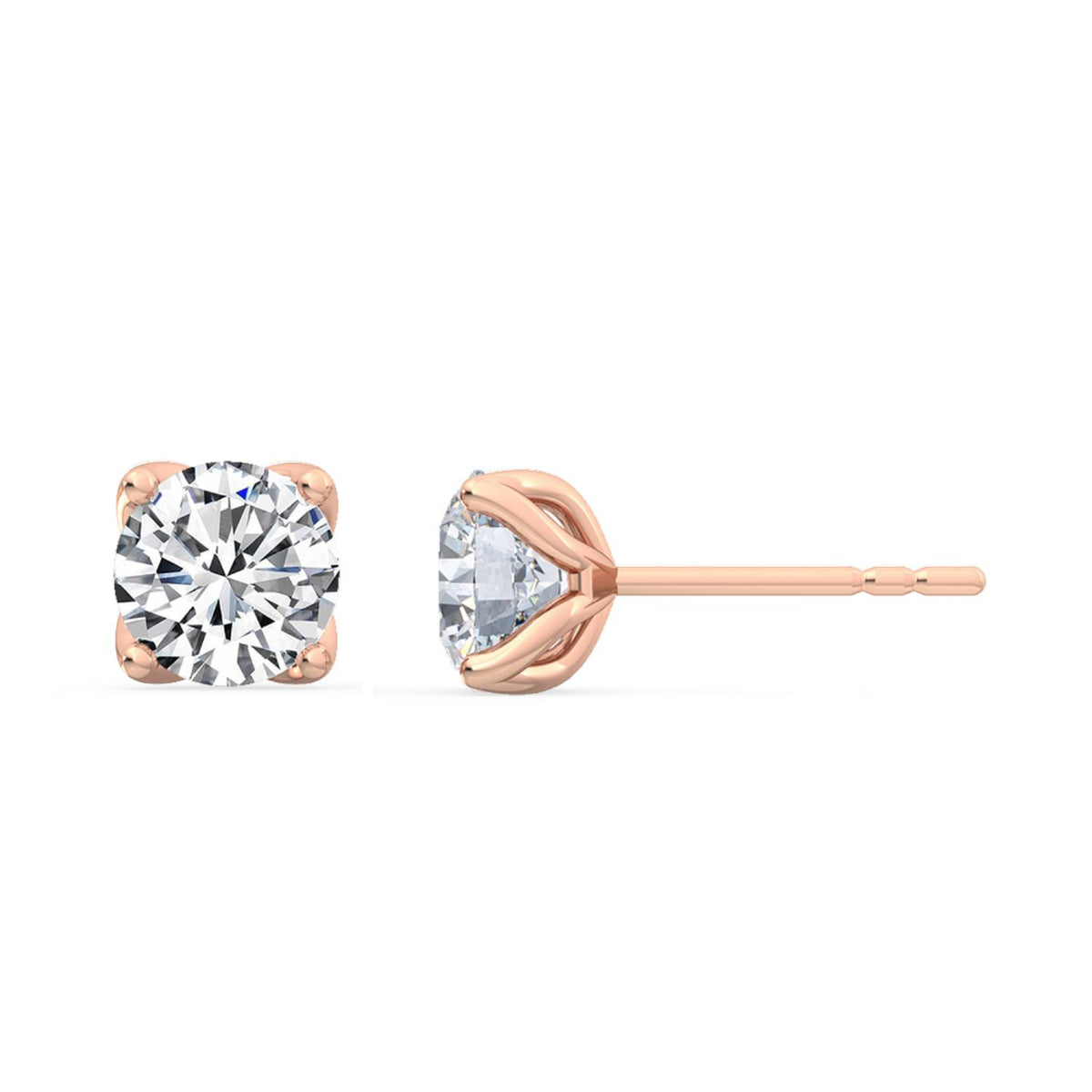 Lab Grown Diamond EARRINGS 1.08 ctw E31899-1
