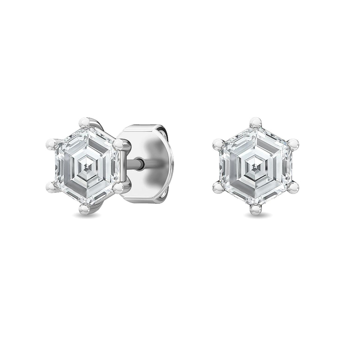 Lab Grown Diamond EARRINGS 1.53 ctw E31989HX-1.50CT