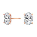 Lab Grown Diamond EARRINGS 1.12 ctw E32005OV-1