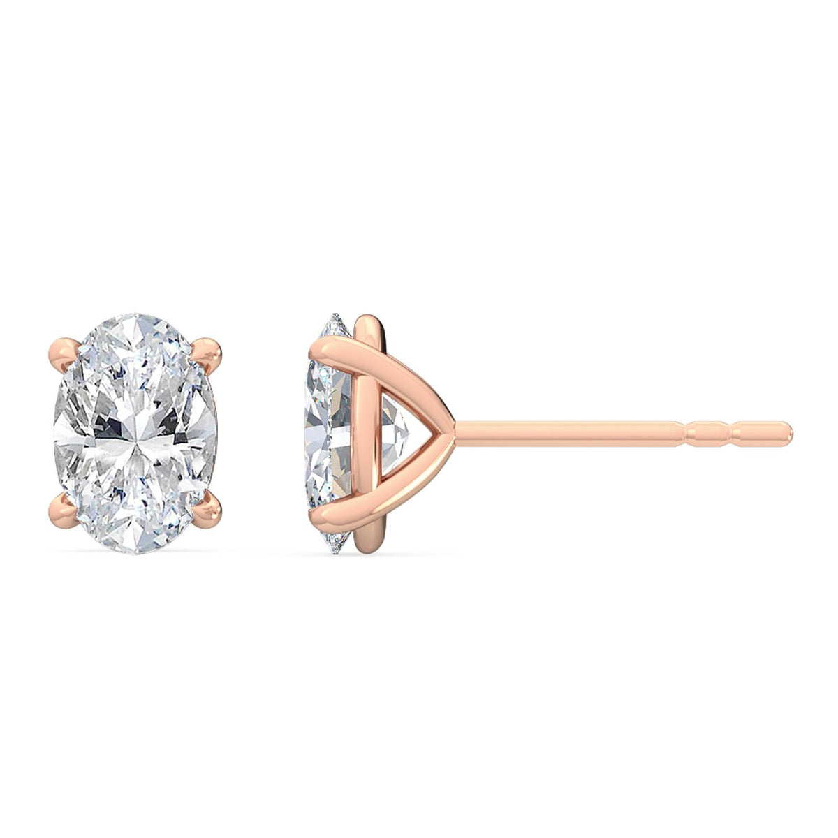 Lab Grown Diamond EARRINGS 1.12 ctw E32005OV-1