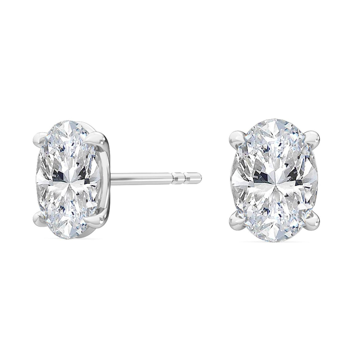 Lab Grown Diamond EARRINGS 1.12 ctw E32005OV-1
