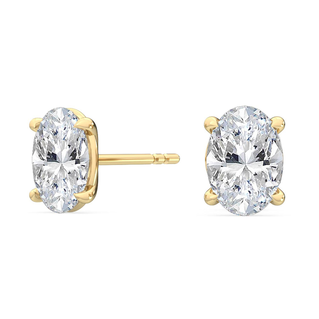 Lab Grown Diamond EARRINGS 1.12 ctw E32005OV-1