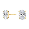 Lab Grown Diamond EARRINGS 1.45 ctw E32005OV-1.50CT