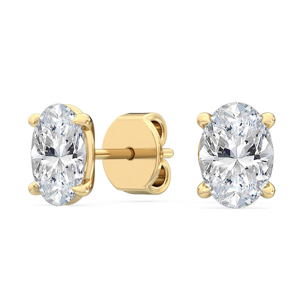 Lab Grown Diamond EARRINGS 1.12 ctw E32005OV-1