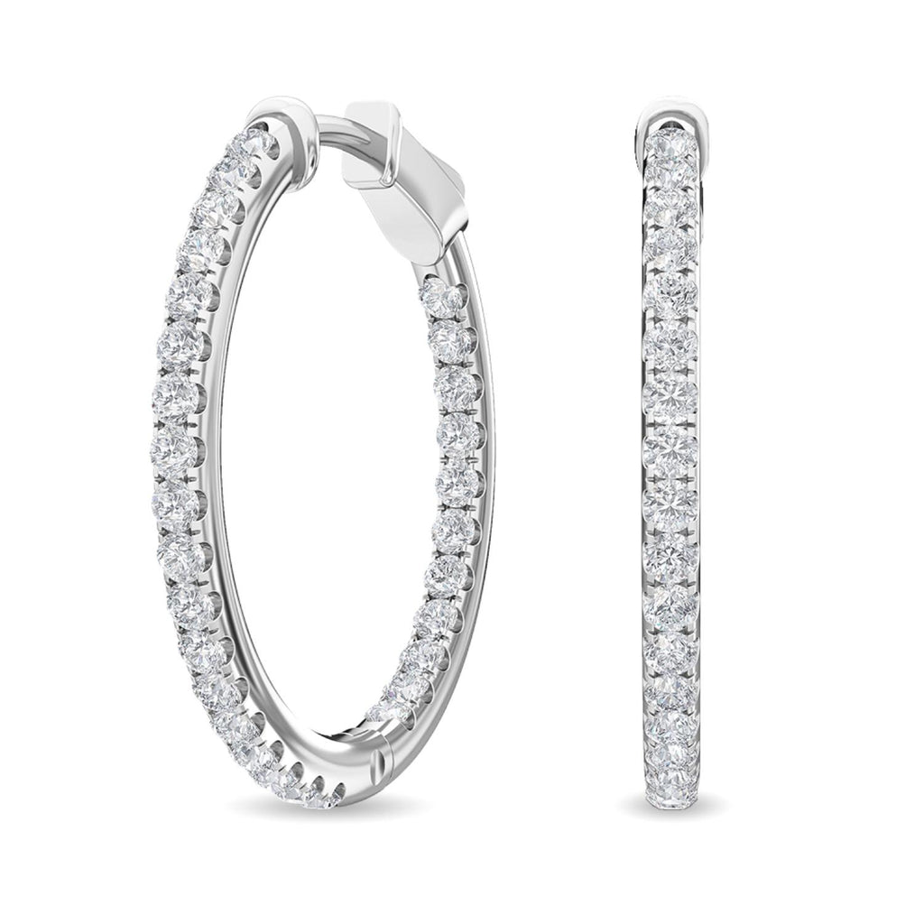 Lab Grown Diamond EARRINGS 1.02 ctw E32007-1