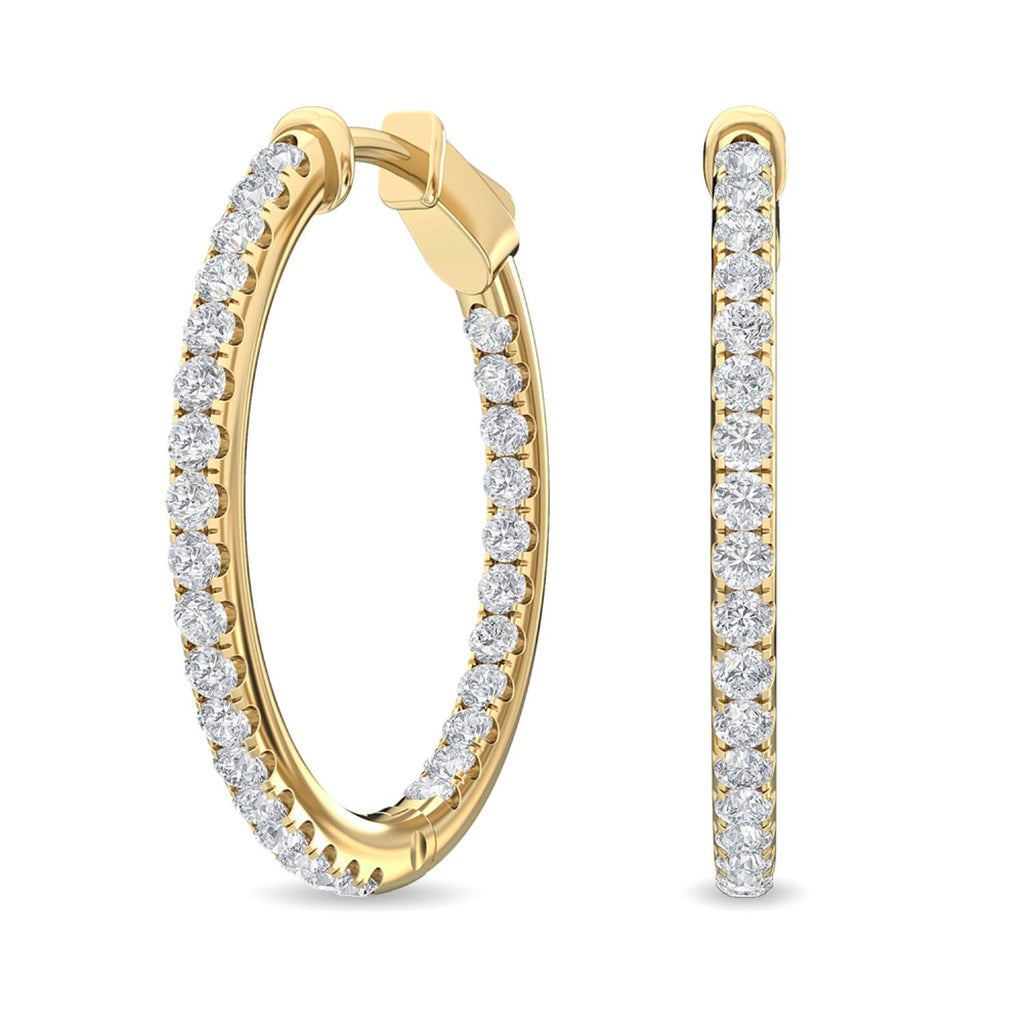 Lab Grown Diamond EARRINGS 1.02 ctw E32007-1