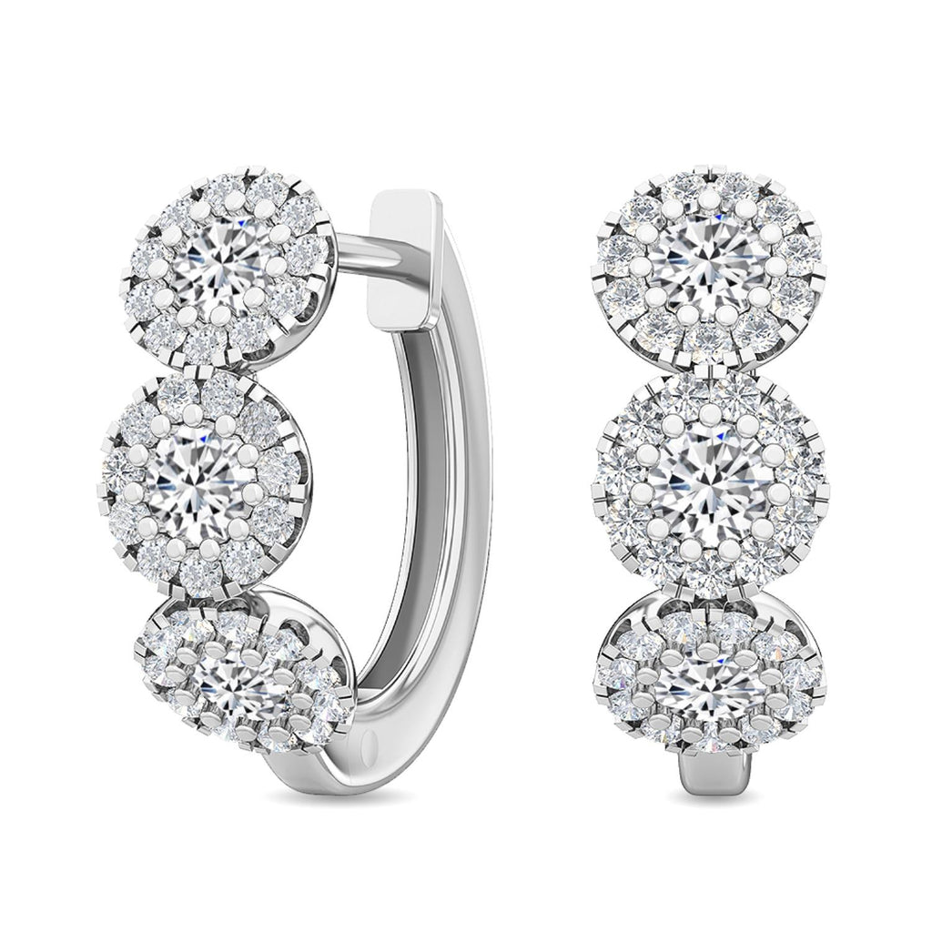 Lab Grown Diamond EARRINGS 0.95 ctw E32036-1