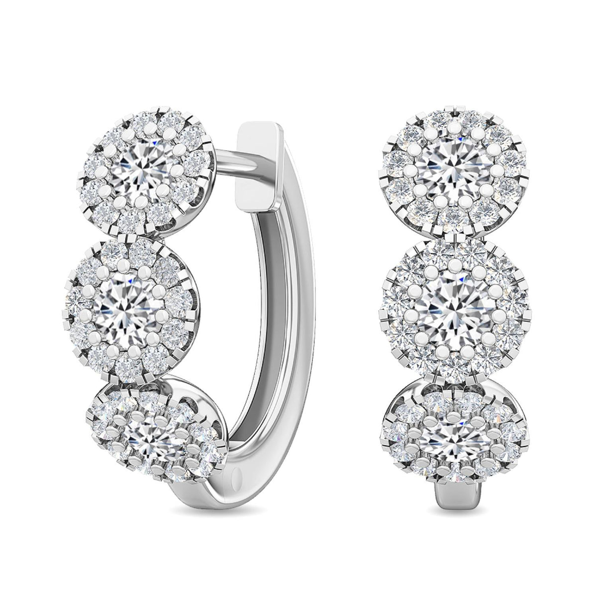 Lab Grown Diamond EARRINGS 0.95 ctw E32036-1