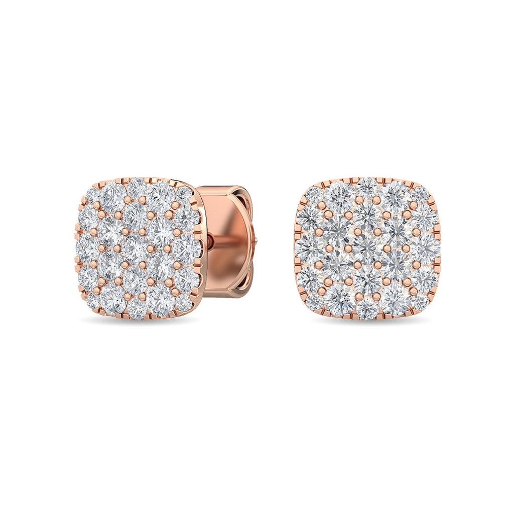 Lab Grown Diamond EARRINGS 1.28 ctw E32043-1.25CT