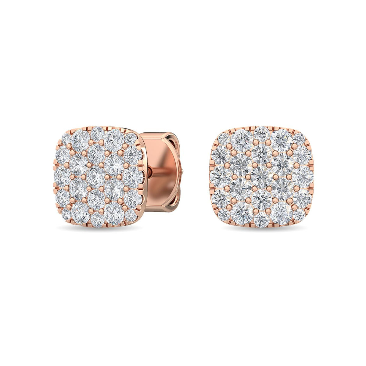 Lab Grown Diamond EARRINGS 1.28 ctw E32043-1.25CT